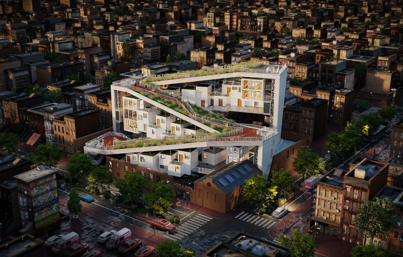 Dossier de presse | 7742-01 - Communiqué de presse | Xuefeng Li remporte une double distinction lors de la 13e édition des Architizer A+Awards - Everest Group - Architecture résidentielle - Construit sur les vestiges d’un moulin abandonné, le bâtiment constitue une puissante métaphore de la renaissance. - Crédit photo : Xuefeng Li
