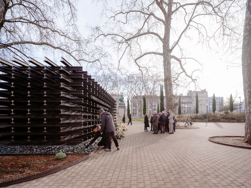 Dossier de presse | 7745-01 - Communiqué de presse | Les Rails de la Mémoire - Blaising Borchardt Studio - Architecture institutionnelle - Crédit photo : François Baudry