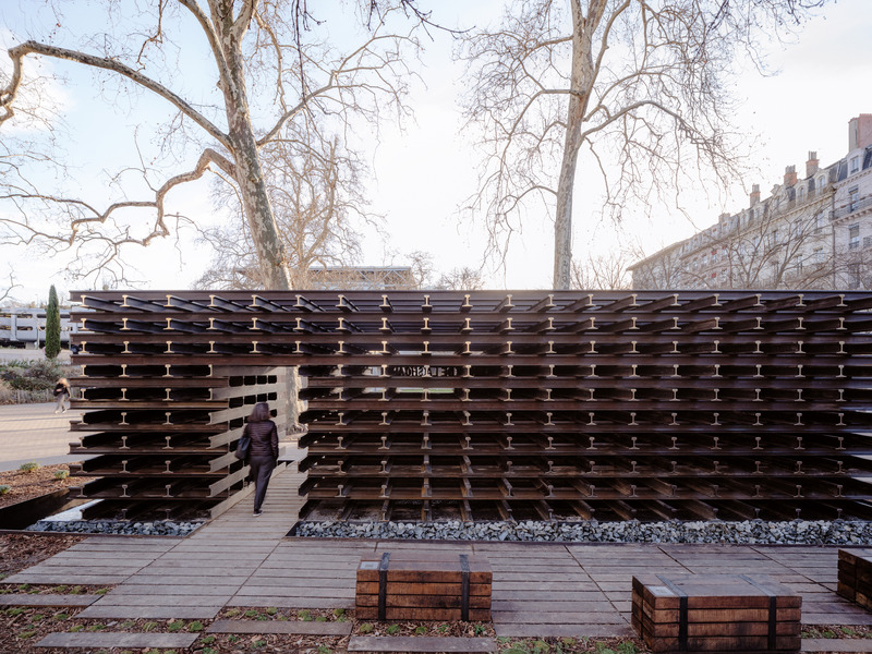 Dossier de presse | 7745-01 - Communiqué de presse | Les Rails de la Mémoire - Blaising Borchardt Studio - Architecture institutionnelle - Crédit photo : François Baudry