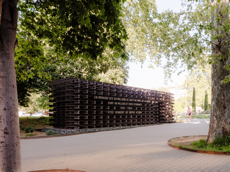 Dossier de presse | 7745-01 - Communiqué de presse | Les Rails de la Mémoire - Blaising Borchardt Studio - Architecture institutionnelle - Crédit photo : François Baudry