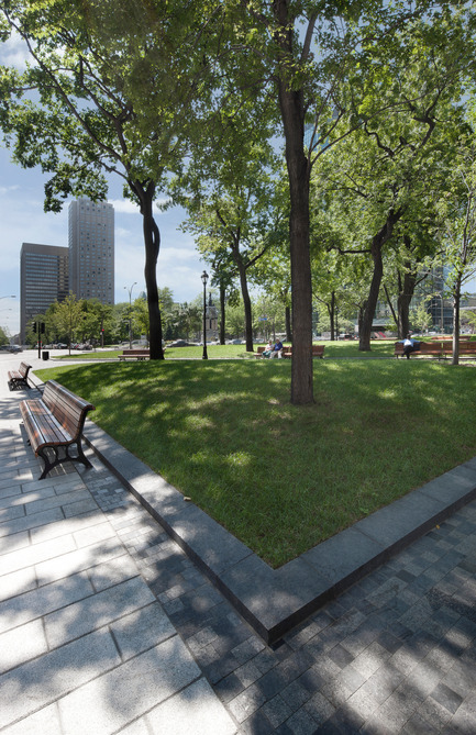 Press kit | 602-11 - Press release | Square Dorchester - Claude Cormier Architectes Paysagistes + Groupe IBI-CHBA (Lemay) - Landscape Architecture - Photo credit: Marc Cramer