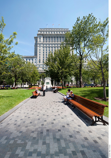 Press kit | 602-11 - Press release | Square Dorchester - Claude Cormier Architectes Paysagistes + Groupe IBI-CHBA (Lemay) - Landscape Architecture - Photo credit: Marc Cramer