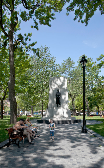 Press kit | 602-11 - Press release | Square Dorchester - Claude Cormier Architectes Paysagistes + Groupe IBI-CHBA (Lemay) - Landscape Architecture - Photo credit: Marc Cramer