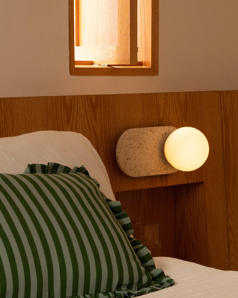 Press kit | 1942-05 - Press release | STONE – When Light Pays Tribute to Stone - Luminaire Authentik - Lighting Design - Travertin-Arch-12-1-LA40-BGM-04 - Photo credit: Luminaire Authentik