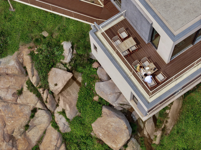 Dossier de presse | 7168-01 - Communiqué de presse | Between Rocks and Rollers: The Island Coastal Hotel - WJ STUDIO - Architecture commerciale - Crédit photo : Tian Fangfang