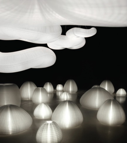 Press kit | 809-02 - Press release | 2011 AZ Awards winners - Azure Magazine - Competition - Category: DESIGN / LIGHTING<br><br>Molo: Softlight (Canada)<br>Bocci: Series 28 (Canada)<br>United Visual Artists: Canopy (UK)* - Photo credit: Azure