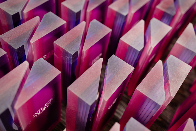 Press kit | 7761-01 - Press release | Submit to the 2025 Best of Year Awards - Interior Design Magazine - Competition - The coveted Best of Year Awards trophies. - Photo credit: Keith Claytor