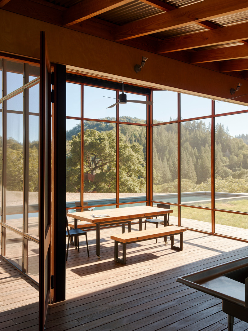 Press kit | 2757-56 - Press release | Malcolm Davis Architecture Evolves into MDa Studios - MDa Studios - Residential Architecture -  <p>Camp Baird: </p><p><br></p><p class="">Family weekend retreat on 160 acres, designed with fire resistance at the</p><p class="">forefront.</p>   - Photo credit:  Joe Fletcher 