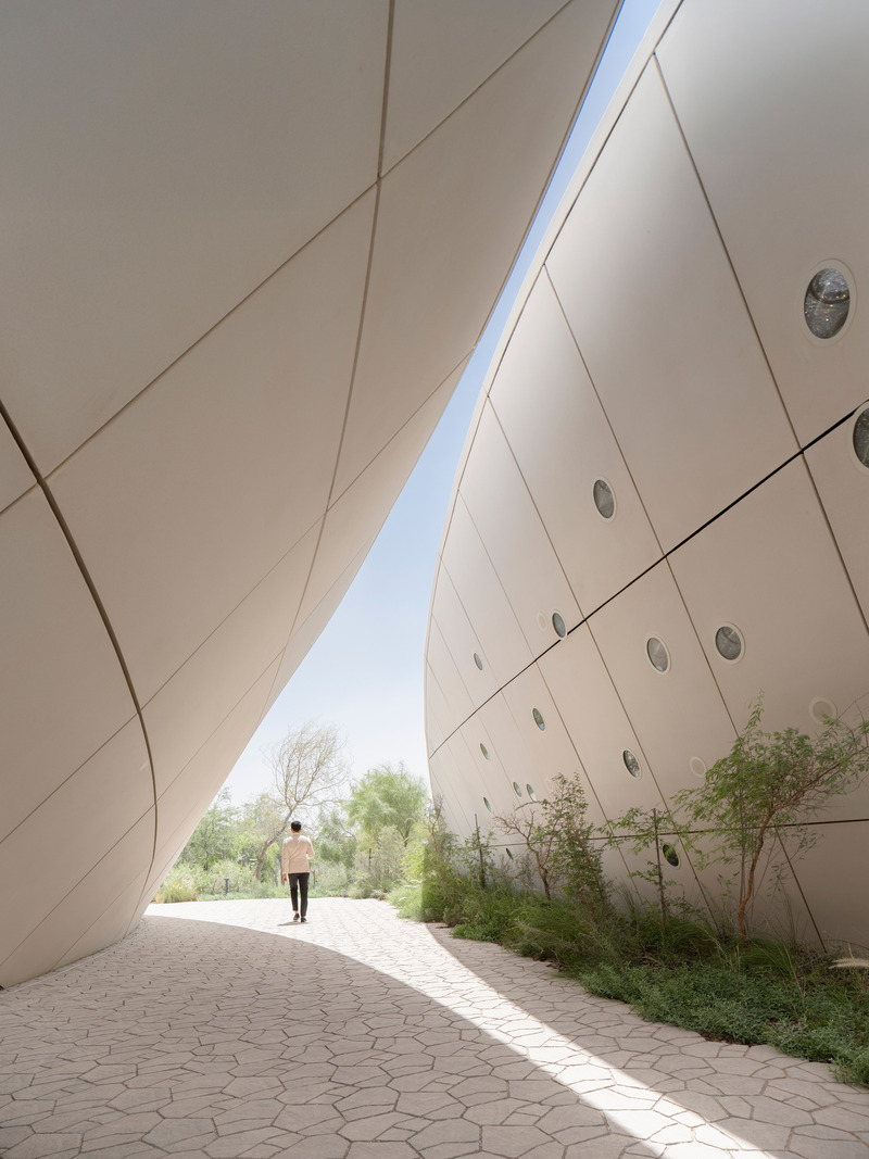 Dossier de presse | 4150-13 - Communiqué de presse | Ghaf Woods Experience Centre - aoe - Architecture commerciale - Crédit photo : Arch-Exist Photography