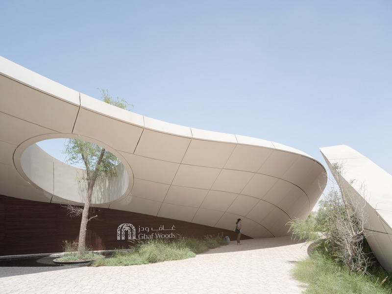 Dossier de presse | 4150-13 - Communiqué de presse | Ghaf Woods Experience Centre - aoe - Architecture commerciale - Crédit photo : Arch-Exist Photography