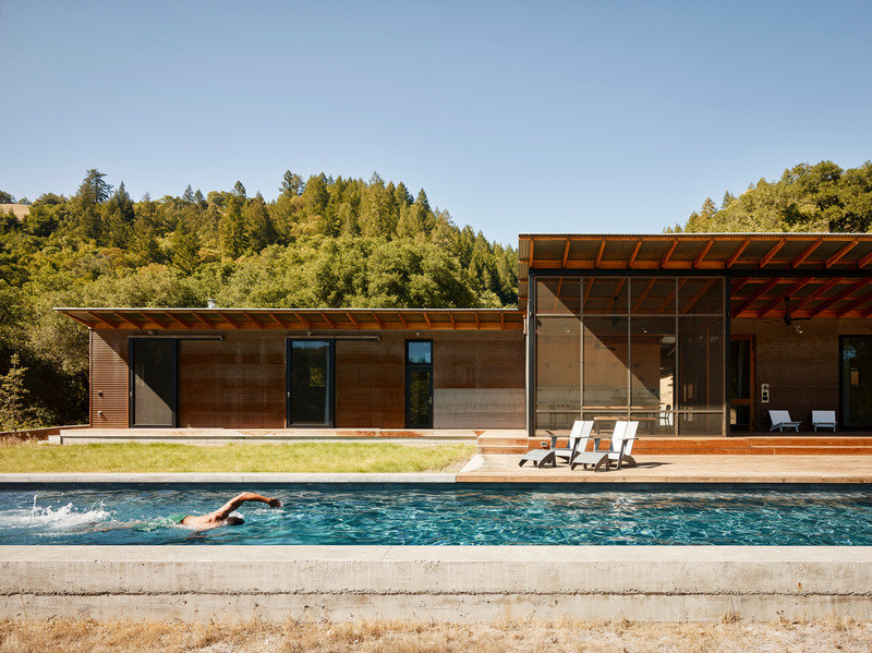 Press kit | 2757-56 - Press release | Malcolm Davis Architecture Evolves into MDa Studios - MDa Studios - Residential Architecture - <p> Camp Baird: </p><p style=""><br style=""></p><p class="">Family weekend retreat on 160 acres, designed with fire resistance at the</p><p class="">forefront.</p><p> </p> - Photo credit:  Joe Fletcher 