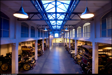 Press kit | 621-13 - Press release | Lightemotion illuminates The Museo Nazionale dell’Automobile di Torino - Lightemotion - Lighting Design - Photo credit: Ornella Orlandini