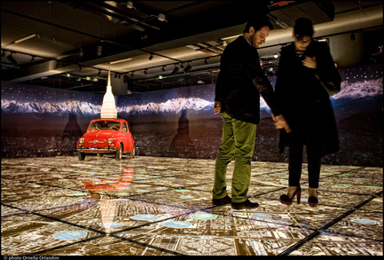 Press kit | 621-13 - Press release | Lightemotion illuminates The Museo Nazionale dell’Automobile di Torino - Lightemotion - Lighting Design - Photo credit: Ornella Orlandini