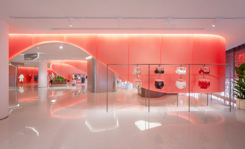 Press kit | 5714-05 - Press release | Aimer Suzhou Headquarters - Crossboundaries - Commercial Architecture -  Retail space on ground level - Photo credit: Shan-jian images