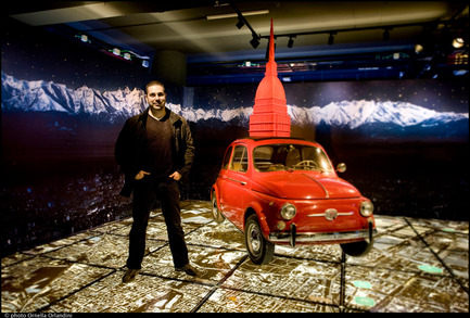 Press kit | 621-13 - Press release | Lightemotion illuminates The Museo Nazionale dell’Automobile di Torino - Lightemotion - Lighting Design - Photo credit: Ornella Orlandini