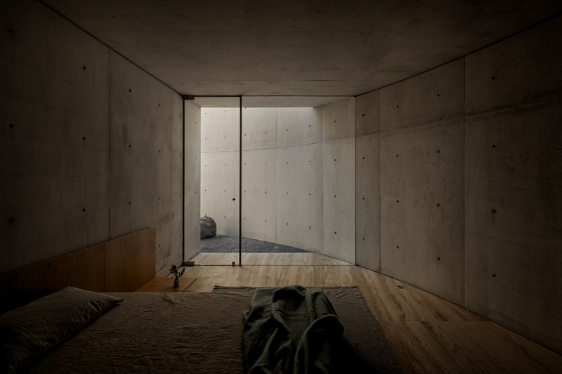 Dossier de presse | 5118-06 - Communiqué de presse | Casa Tao - HW Studio - Architecture résidentielle - Chambre d’Amis - Crédit photo : César Belio