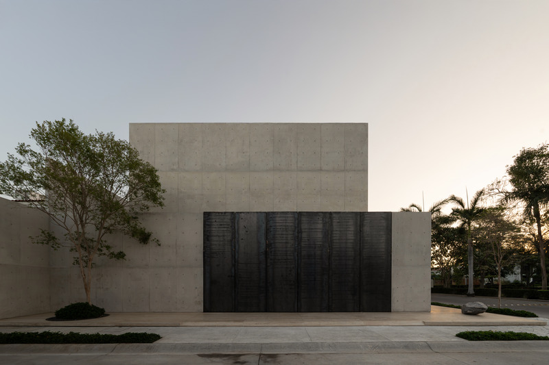 Dossier de presse | 5118-06 - Communiqué de presse | Casa Tao - HW Studio - Architecture résidentielle - Façade Sud-Ouest - Crédit photo : Hugo Tirso Domínguez