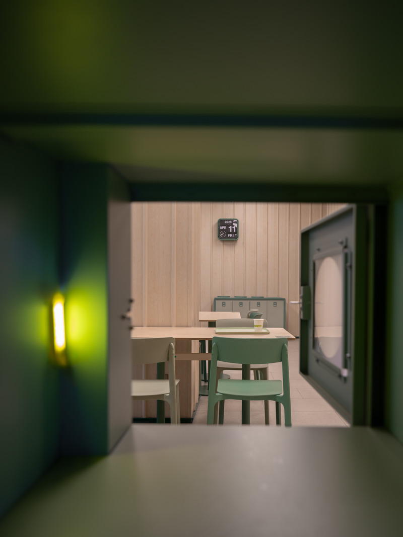 Press kit | 3531-16 - Press release | Hi Inn, Self-Service‍ - Vermilion Zhou Design Group - Commercial Interior Design - Photo credit: Jian Quan Wu<span></span>