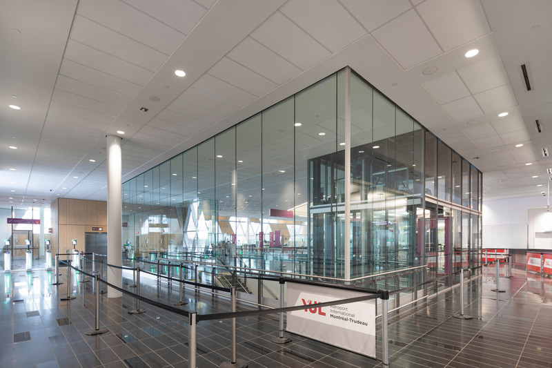 Press kit | 2275-07 - Press release | A New Centre Enhances the Transit Experience at YUL Montréal–Trudeau International Airport - Jodoin Lamarre Pratte architectes - Commercial Architecture - Photo credit: <p class="">Adrien Williams</p>