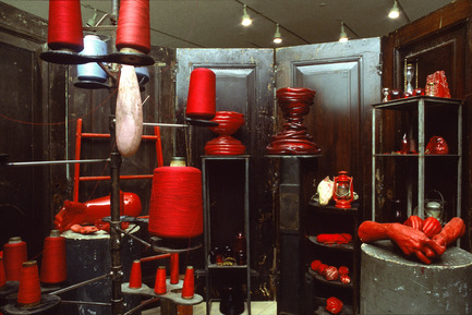 Press kit | 701-03 - Press release | Déjà – The Collection on Display - Musée d'art contemporain de Montréal (MAC) - Event + Exhibition - Louise Bourgeois<br>The Red Room – Child, 1994<br>Achat Collection Musée d’art contemporain&nbsp;<br>de Montréal<br>© Succession de Louise Bourgeois / SODRAC (Montréal), VAGA (New York) - Photo credit: MACM