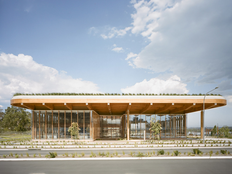 Press kit | 4709-16 - Press release | Dezeen Awards 2025 architecture shortlist reveals the best buildings around the world - Dezeen - Competition - Workplace project (large)<br>First Building - Bradfield City Centre, Hassell, Sydney, Australia - Photo credit: Vinchy Wu