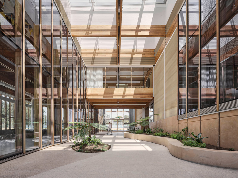 Press kit | 4709-16 - Press release | Dezeen Awards 2025 architecture shortlist reveals the best buildings around the world - Dezeen - Competition - Workplace project (large)<br>First Building - Bradfield City Centre, Hassell, Sydney, Australia - Photo credit: Vinchy Wu