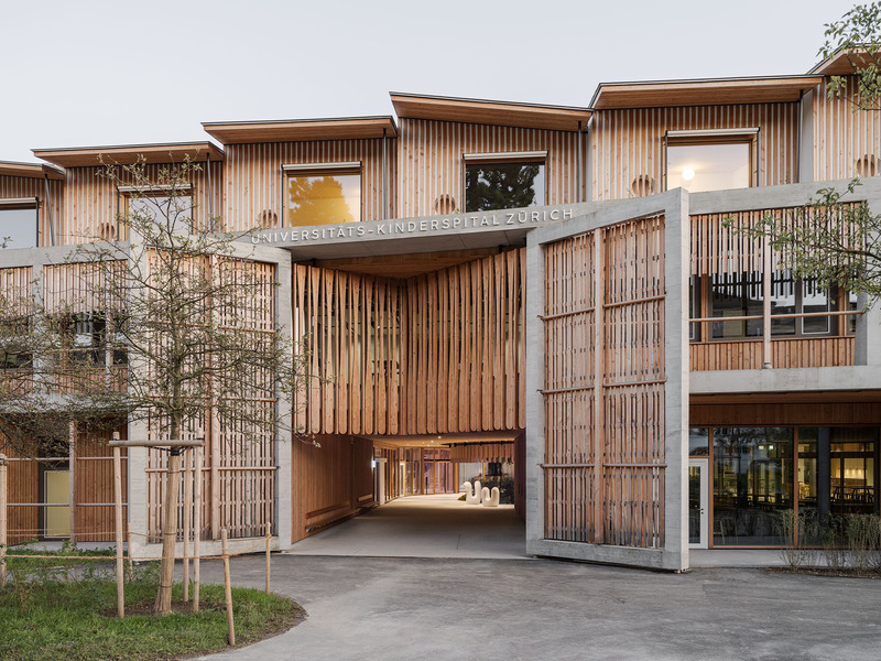 Press kit | 4709-16 - Press release | Dezeen Awards 2025 architecture shortlist reveals the best buildings around the world - Dezeen - Competition - Leisure and wellness project<p>University Children's Hospital Zurich, Herzog &amp; de Meuron, Zurich, Switzerland</p> - Photo credit: Maris Mezulis