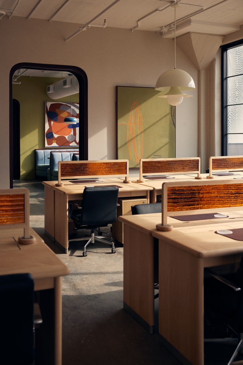 Press kit | 4709-17 - Press release | Dezeen Awards 2025 Interiors Shortlist Highlights the World's Most Striking Spaces - Dezeen - Competition - Workplace interior (large)<br>The Malin South Gulch, Róisín Lafferty, Nashville, USA - Photo credit: Alpha Smoot