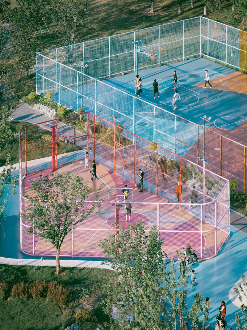 Press kit | 7501-10 - Press release | BLT Built Design Awards 2025 Reveal World's Best Architecture, Interior, Landscape and Construction Projects - 3C Awards - Event + Exhibition - Vibrant Sports Park. SoBA - Photo credit: SoBA