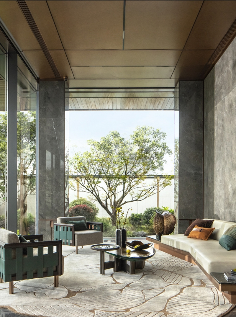 Press kit | 7501-10 - Press release | BLT Built Design Awards 2025 Reveal World's Best Architecture, Interior, Landscape and Construction Projects - 3C Awards - Event + Exhibition - Yunqi Zhijiang Sales Office, Zoom Design - Photo credit: Zoom Design