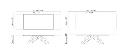 Dossier de presse | 829-01 - Communiqué de presse | Big Table - Bonaldo - Produit - Crédit photo : Bonaldo