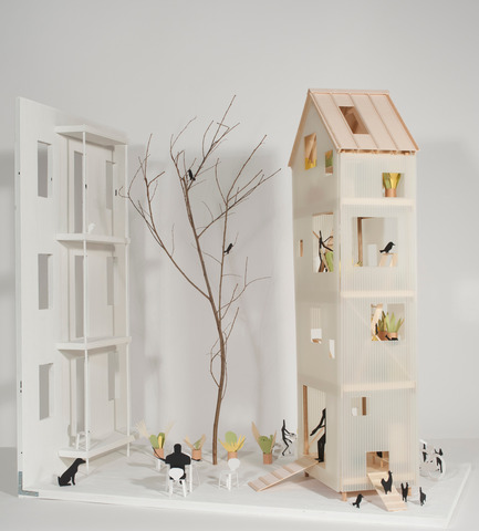 Dossier de presse | 763-03 - Communiqué de presse | Exposition             Réinventons la ruelle ! - La Maison de l'architecture du Québec (MAQ) - Évènement + Exposition - Atelier Barda - Crédit photo : Alain Laforest