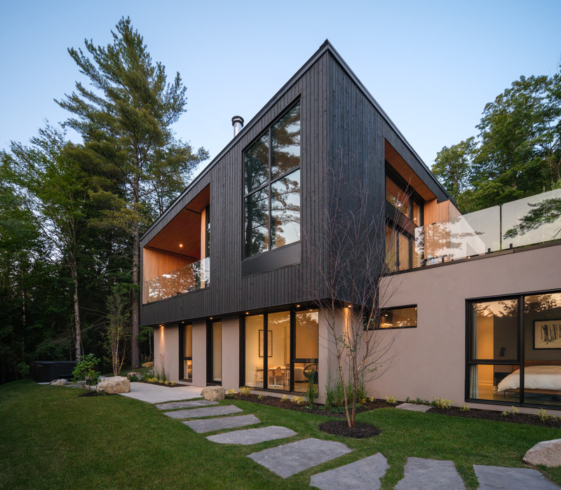 Press kit | 1678-11 - Press release | Intervalle - Atelier BOOM-TOWN - Residential Architecture - West side - Photo credit: Vincent Brillant, photographe