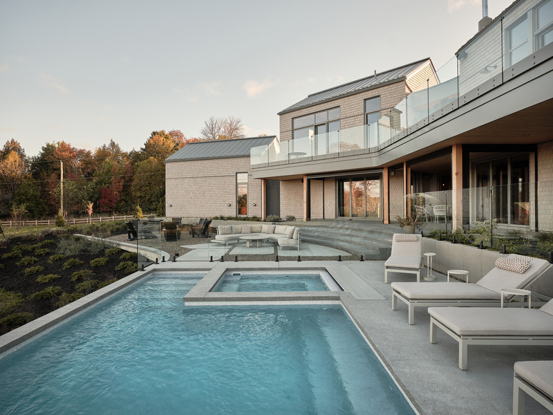 Dossier de presse | 5621-05 - Communiqué de presse | Hameau rural - MUUK Architecture - Architecture résidentielle - Crédit photo : philbernard_photographe