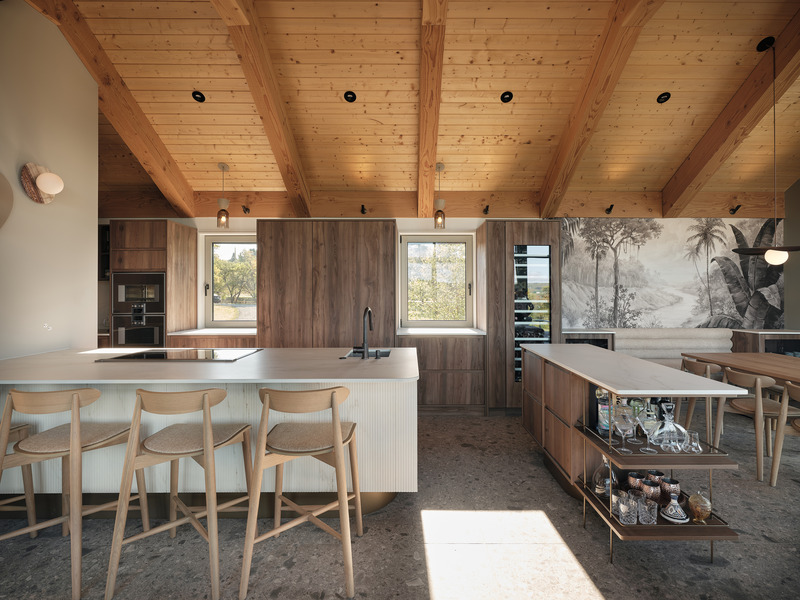 Dossier de presse | 5621-05 - Communiqué de presse | Hameau rural - MUUK Architecture - Architecture résidentielle - Crédit photo : philbernard_photographe