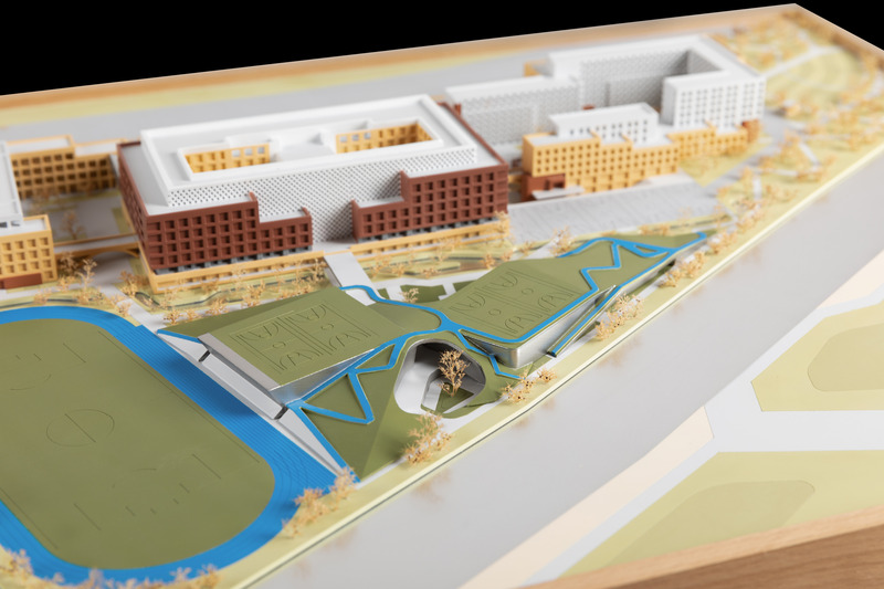 Dossier de presse | 7733-02 - Communiqué de presse | Island City Life - c+d studio - Architecture institutionnelle - physical model - Crédit photo : c+d studio