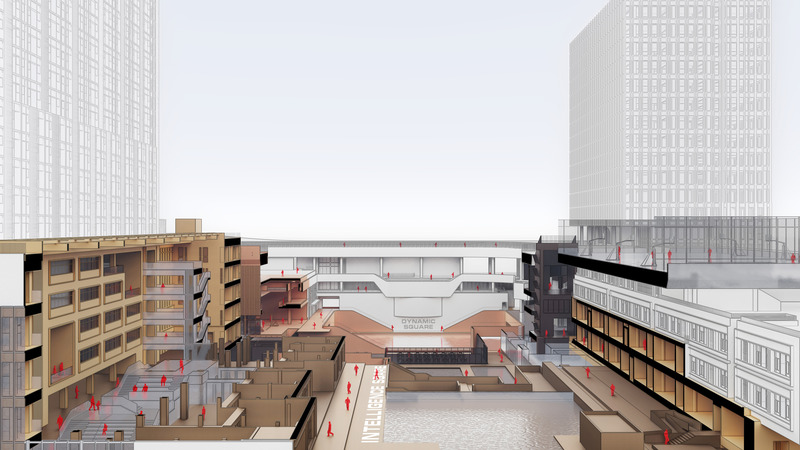 Press kit | 7733-03 - Press release | Dream Theater - c+d studio - Institutional Architecture - conceptual section - Photo credit: c+d studio