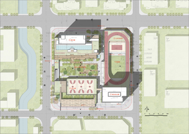 Press kit | 7733-03 - Press release | Dream Theater - c+d studio - Institutional Architecture - masterplan - Photo credit: c+d studio