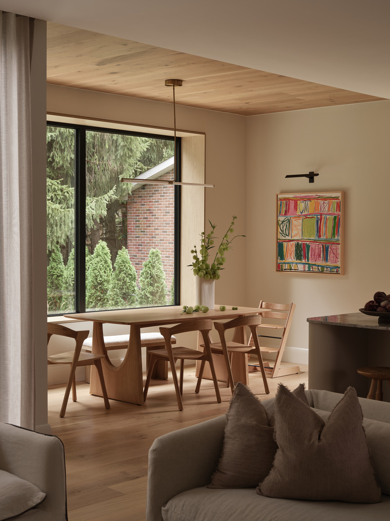 Dossier de presse | 7785-01 - Communiqué de presse | « Projet 21 » de LN Studio — Une maison familiale raffinée alliant élégance, fraîcheur et tranquillité - LN Studio - Design d’intérieur résidentiel - Crédit photo : Photo: Riley Snelling