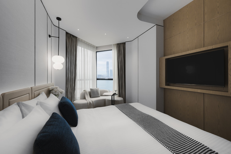 Dossier de presse | 7792-01 - Communiqué de presse | The Harbour’s Essence: Redefining Luxury Accommodation through Innovative Design in Hong Kong - W Interiors - Design d’intérieur commercial - Crédit photo : Ken Wong Photography