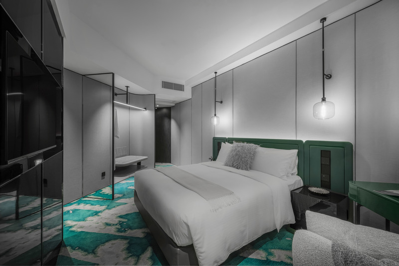 Dossier de presse | 7792-01 - Communiqué de presse | The Harbour’s Essence: Redefining Luxury Accommodation through Innovative Design in Hong Kong - W Interiors - Design d’intérieur commercial - Crédit photo : Ken Wong Photography