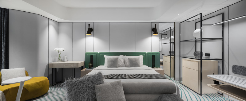 Dossier de presse | 7792-01 - Communiqué de presse | The Harbour’s Essence: Redefining Luxury Accommodation through Innovative Design in Hong Kong - W Interiors - Design d’intérieur commercial - Crédit photo : Ken Wong Photography