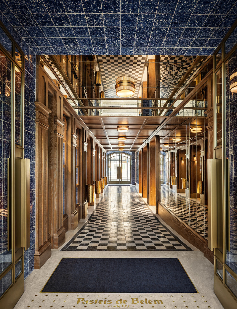 Press kit | 7796-01 - Press release | Pastéis de Belém: One of Lisbon’s Most Iconic Bakeries Reimaged by Renowned Designer Gracinha Viterbo - Viterbo Interior Design Ateliers - Commercial Interior Design - Photo credit: <p>Viterbo Interior Design Ateliers- Photo: Francisco Almeida Dias</p>