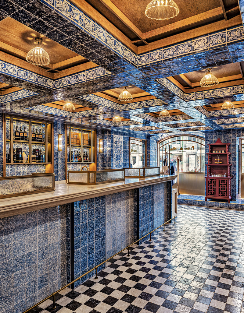 Press kit | 7796-01 - Press release | Pastéis de Belém: One of Lisbon’s Most Iconic Bakeries Reimaged by Renowned Designer Gracinha Viterbo - Viterbo Interior Design Ateliers - Commercial Interior Design - Photo credit: <p>Viterbo Interior Design Ateliers- Photo: Francisco Almeida Dias</p>