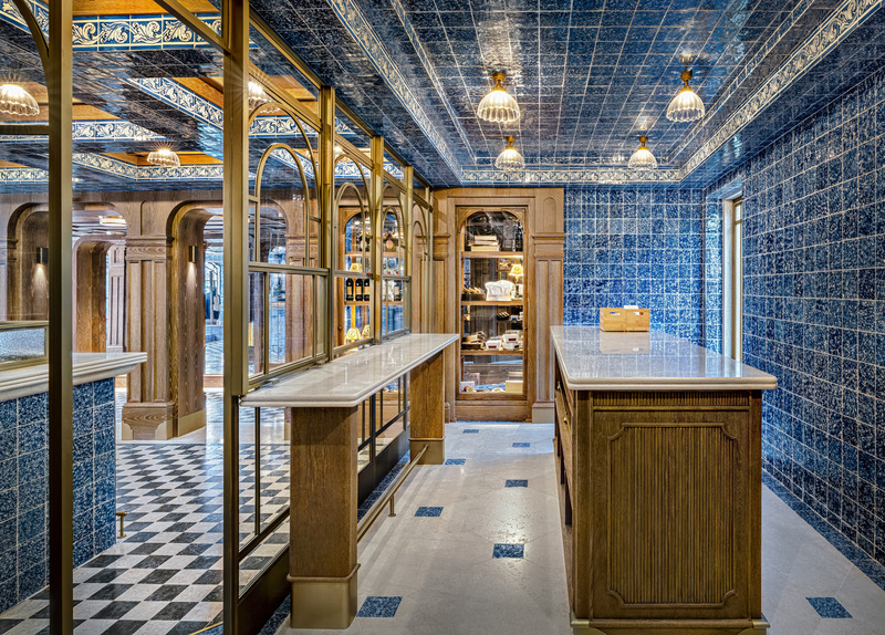 Press kit | 7796-01 - Press release | Pastéis de Belém: One of Lisbon’s Most Iconic Bakeries Reimaged by Renowned Designer Gracinha Viterbo - Viterbo Interior Design Ateliers - Commercial Interior Design - Photo credit: <p>Viterbo Interior Design Ateliers- Photo: Francisco Almeida Dias</p>