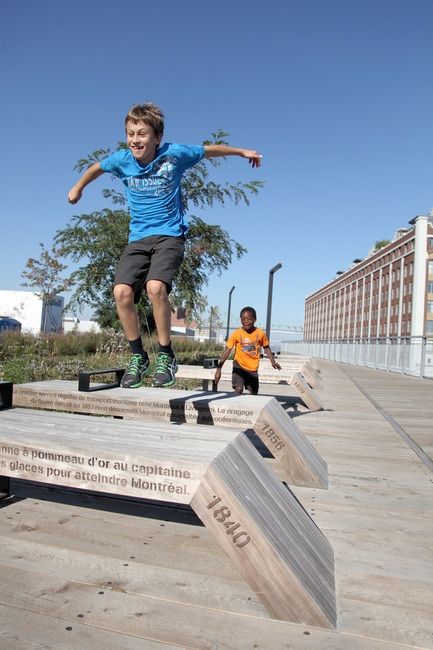 Dossier de presse | 602-13 - Communiqué de presse | Belvédère du Chemin-Qui-Marche - Groupe IBI-CHBA (Lemay) - Architecture de paysage - Crédit photo : Alexandre Guilbeault