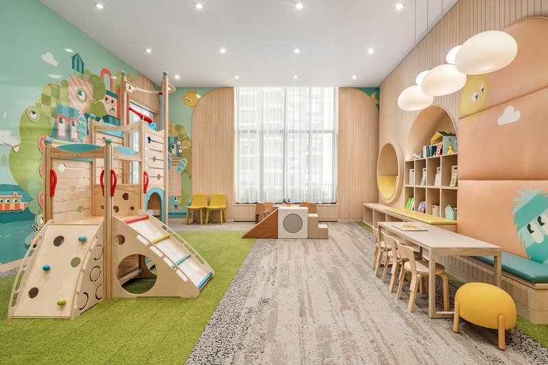 Press kit | 7777-01 - Press release | Top-Selling Manhattan New Development, Sutton Tower, Wins International BLT Built Design Award - Sutton Tower - Real Estate - Sutton Tower Playroom - Photo credit: Evan Joseph