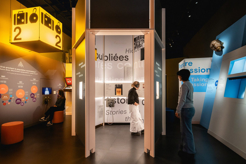 Press kit | 1651-02 - Press release | The MEM – Centre des mémoires montréalaises receives two excellence awards in Quebec and abroad - GSM PROJECT - Event + Exhibition - Photo credit: Raphaël Thibodeau