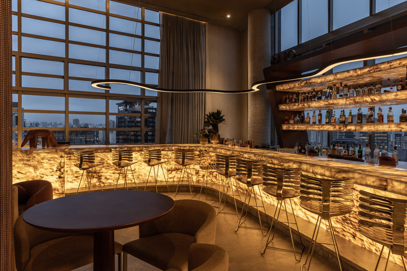 Dossier de presse | 7704-02 - Communiqué de presse | W Hotel São Paulo - aflalo/gasperini arquitetos - Architecture commerciale - Crédit photo : Maíra Acayaba