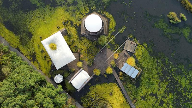 Dossier de presse | 7787-01 - Communiqué de presse | Ammodo Architecture Celebrates 26 Awardees for Socially and Ecologically Responsible Architecture Worldwide - Ammodo Architecture Award - Évènement + Exposition - Floating University - Crédit photo : Gil Shachar